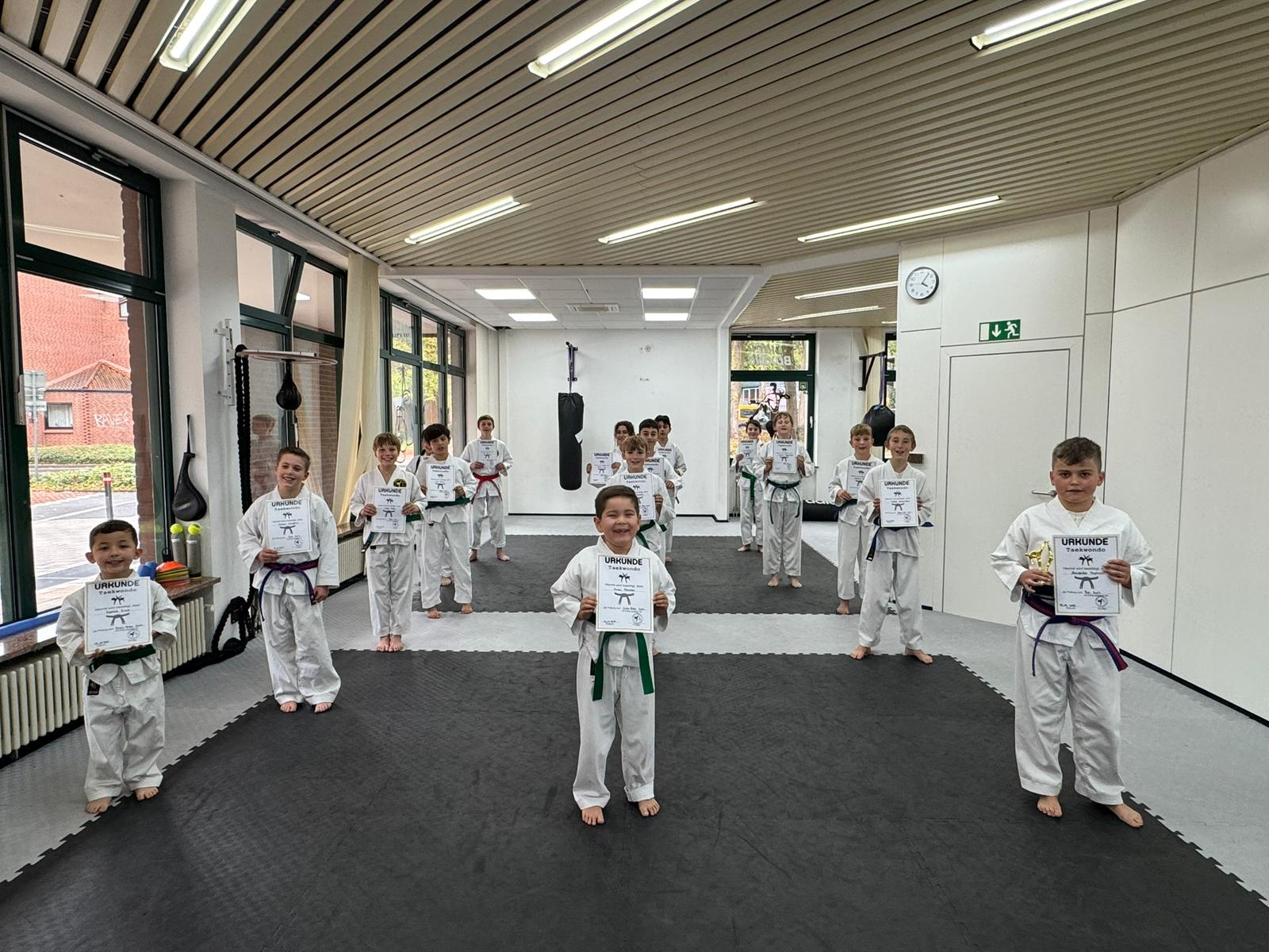 Taekwondo Urkunden