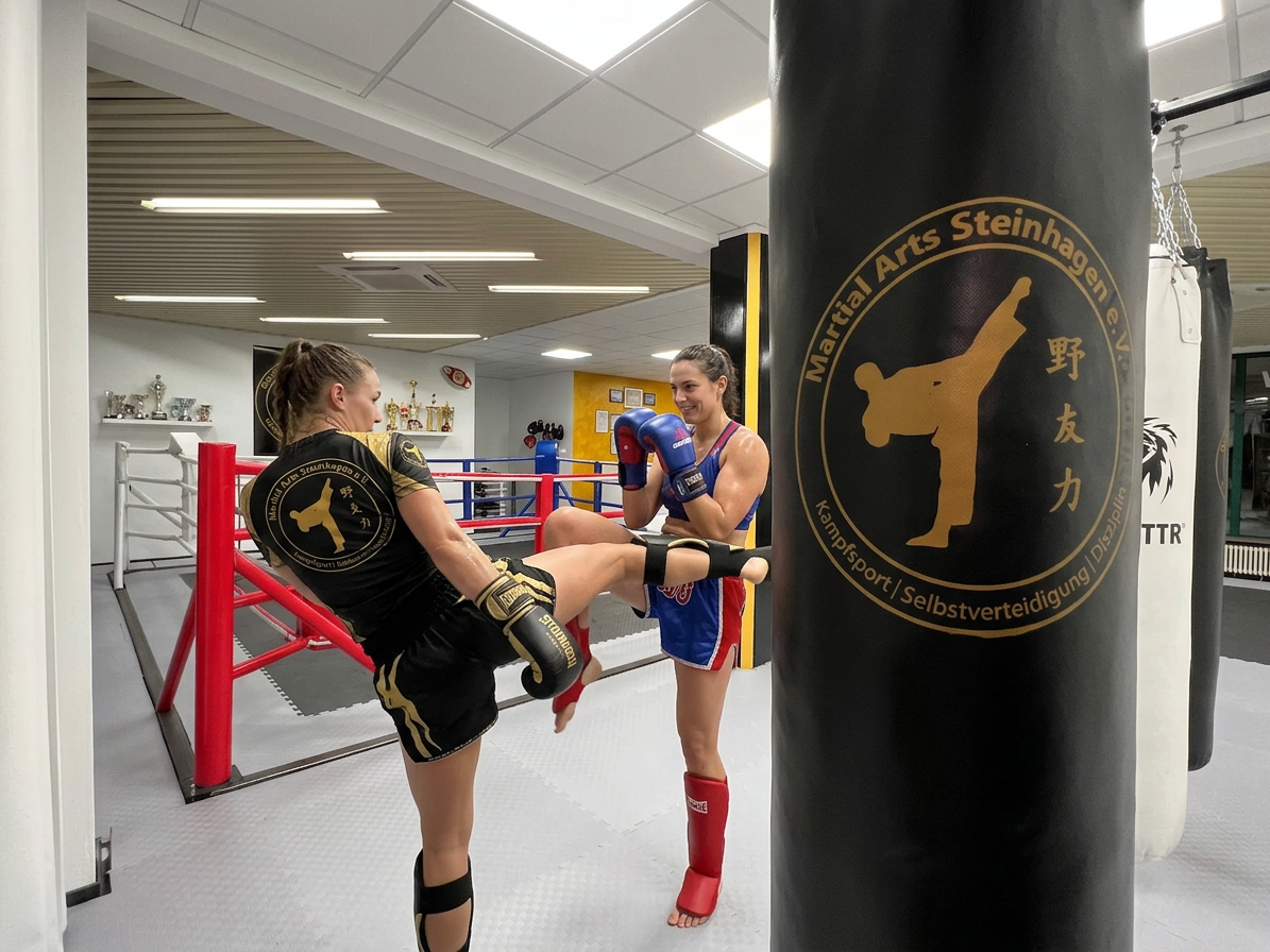 Frauen Kickboxen